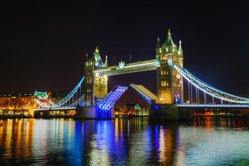 Tower bridge in London, Great Britain - 82269768