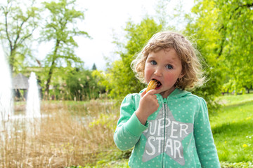 Fototapeta premium Sweet chocolate snack, Luxembourg