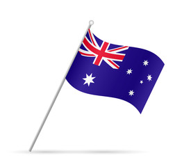 Australia Flag Illustration