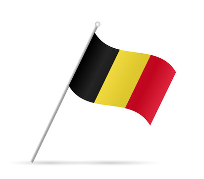 Belgium Flag Illustration