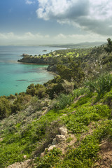 Coastal countryside at Akamas peninsula of Cyprus
