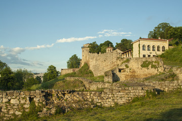 Fototapeta na wymiar Kalemegdan fortress in Belgrade Serbia