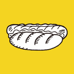 Doodle Hot Dog