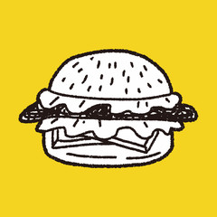 Doodle Hamburger