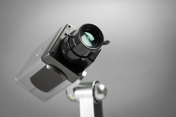 Security CCTV camera in office building