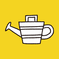 doodle watering can