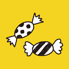 candy doodle drawing