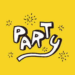 Fototapeta premium doodle party