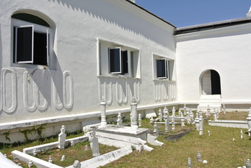 Old muslim grave yard at Abidin Mosque, Terengganu