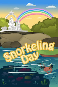 Snorkeling poster
