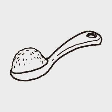 spoon doodle