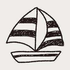 doodle sailboat