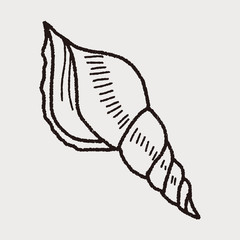 shell doodle
