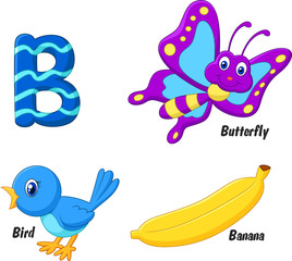 Illustrator of B alphabet