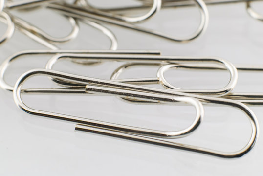 Paper clip isolated