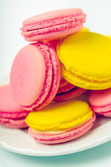 Pink macaroons