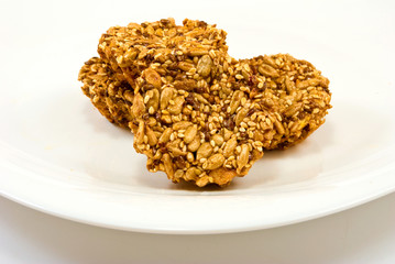 Isolated image of cookies
