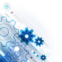 Abstract technology business template background.