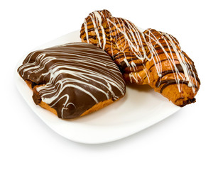 different cookies on a plate