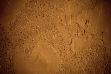 brown plaster wall