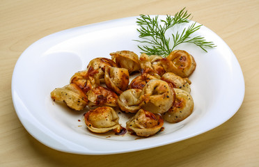 Fried russian dumplings