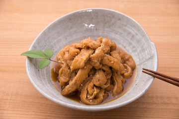 油揚げの甘辛煮