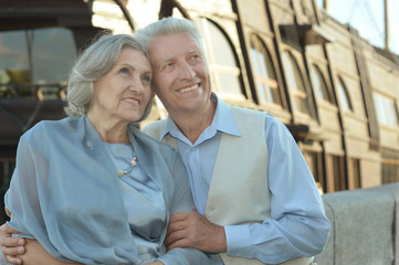  beautiful elderly couple 