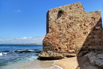Fototapeta na wymiar Tyre Coastline, Lebanon