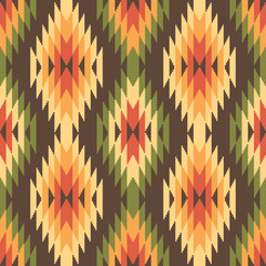 Ethnic style seamless pattern - 82293729