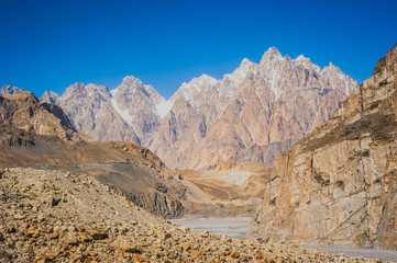 Passu Peak in Northern area of Pakistan