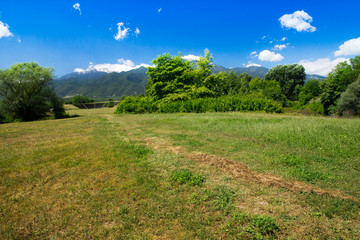 landscape at the Greece