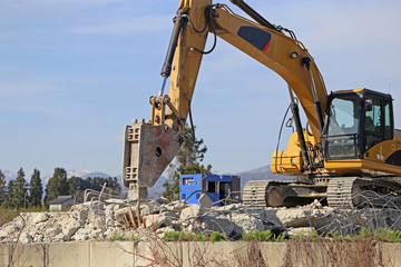 Obraz premium 解体現場