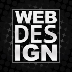 Web Design Black Halftone