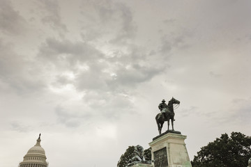 Ulysses S Grant Memorial & U.S Capitol, Washington DC