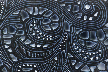 lace leather texture