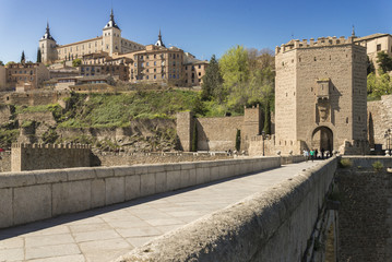 Obraz premium Puente de Alcántara - Toledo