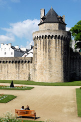 Fototapeta na wymiar La tour du Connétable à Vannes