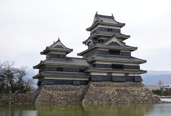 Burg Matsumoto in Matsumoto, Japan