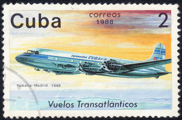 CUBA - CIRCA 1988: 
