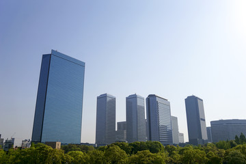 Fototapeta premium 高層ビル