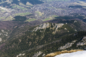 Fototapeta na wymiar View of Zakopane