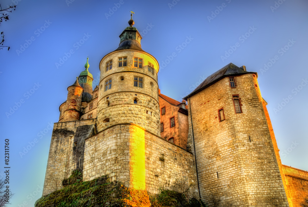 Wall mural Chateau de Montbeliard - France, Doubs