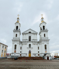 Fototapeta na wymiar Holy Dormition Cathedral, Vitebsk