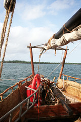 Proue bateau Kenya