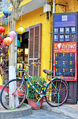 Bike at the store in Hoi An, Vietnam