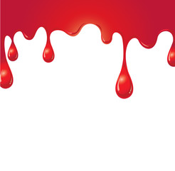 Vector of Dripping blood for background