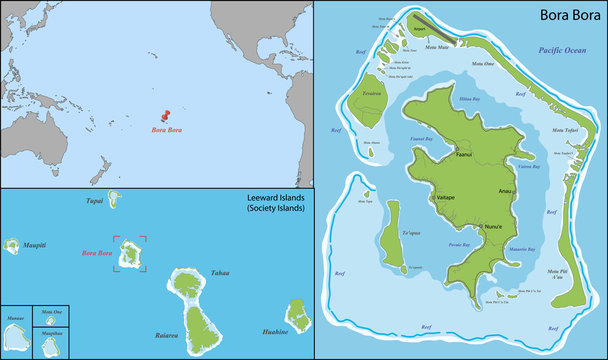 Bora Bora Map Images – Browse 307 Stock Photos, Vectors, and Video | Adobe  Stock