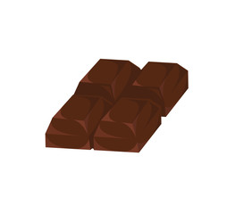 Vector of chocolate bar