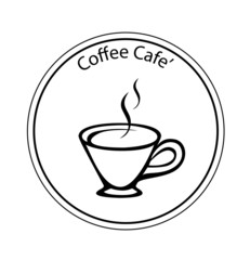 Vector coffee shop labels