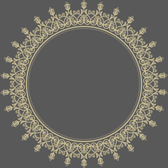 Orient Abstract Vector Pattern